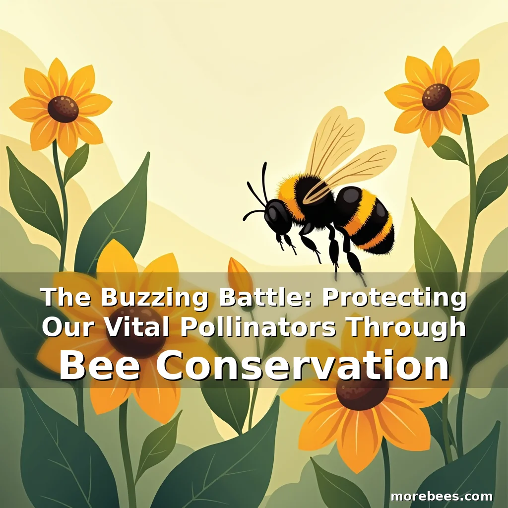 Read more about the article The Buzzing Battle: Protecting Our Vital Pollinators Through Bee Conservation