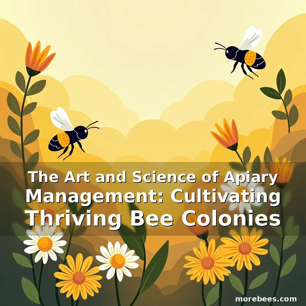 Read more about the article The Art and Science of Apiary Management: Cultivating Thriving Bee Colonies