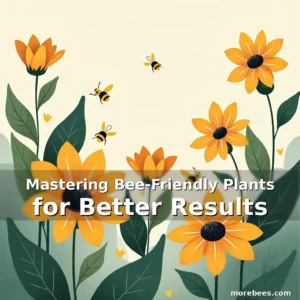 Artistic representation for Mastering Bee-Friendly Plants for Better Results