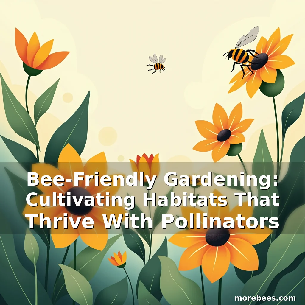 Read more about the article Bee-Friendly Gardening: Cultivating Habitats That Thrive With Pollinators