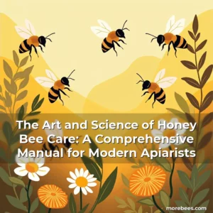 Artistic representation for The Art and Science of Honey Bee Care: A Comprehensive Manual for Modern Apiarists